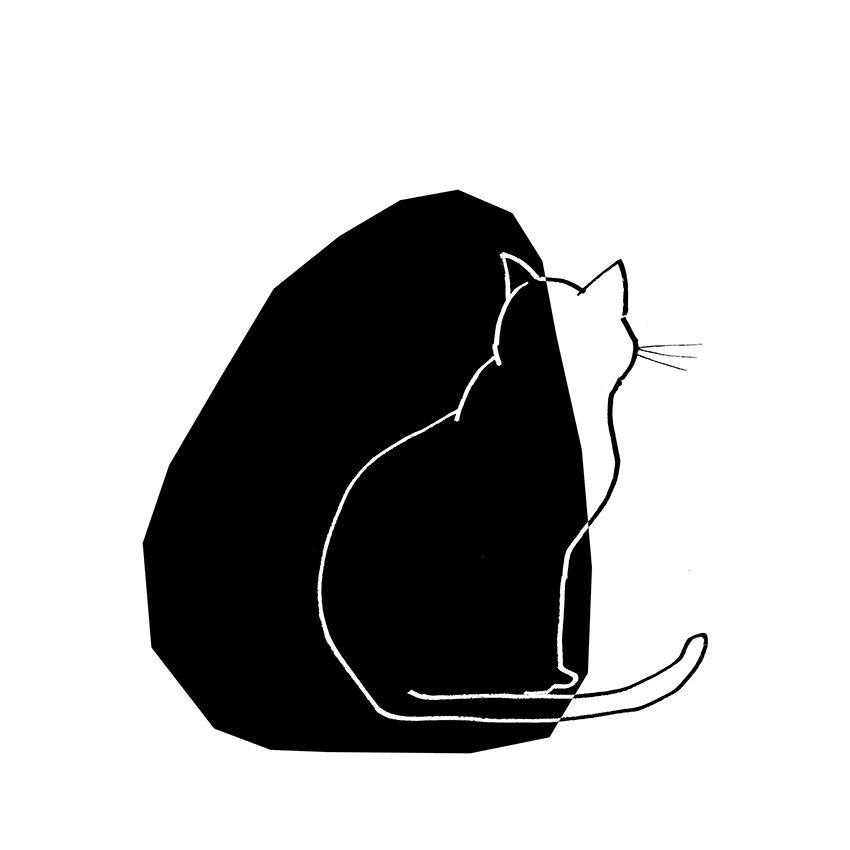 250x210-print-Cat-Shadow by Heather Moore