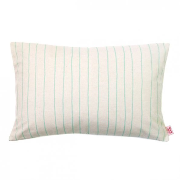 Skinny Laminx Cushion Cover Simple Stripe Mint