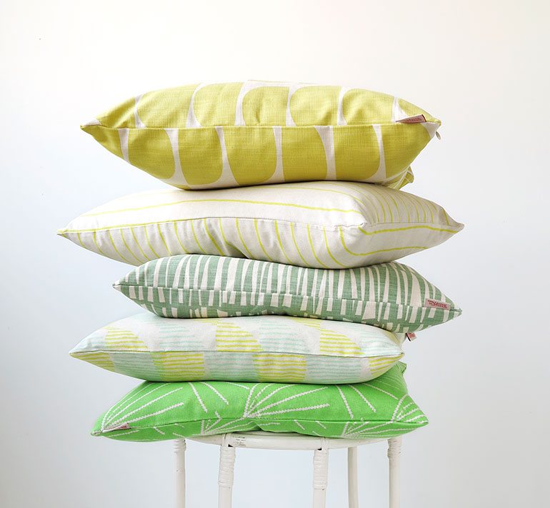 Lemon Greens Cushions