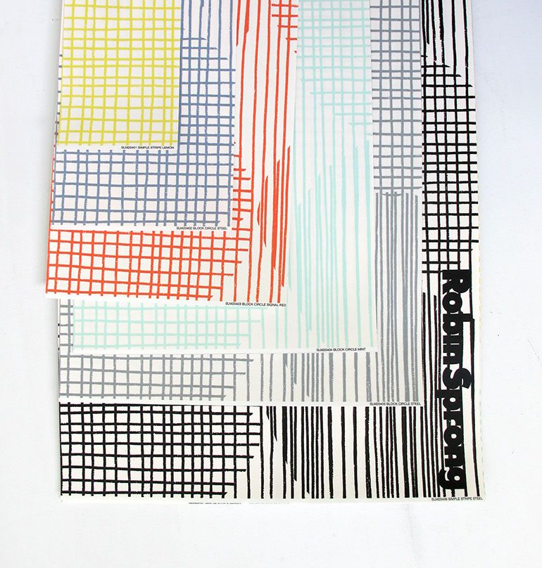 Skinny Laminx Diggi Dot Collection For Robin Sprong Wallpapers Block Circle