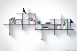 Up The Wall Shelves Bent Hansen Studio