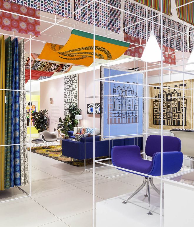 An exhibition of Alexander Girard designed textiles while he headed Herman Miller’s textile division. 