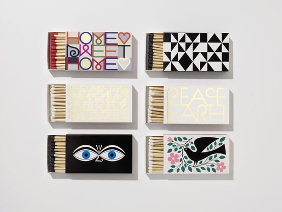 Matchboxes designed by Girard 