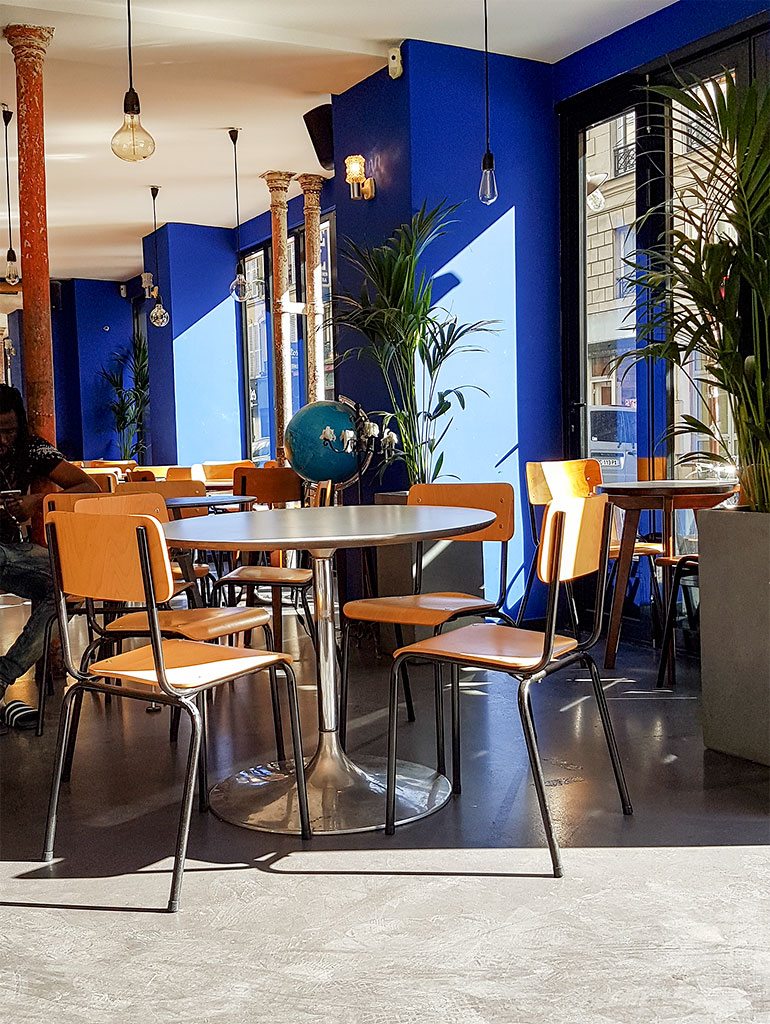 Cafe Mondial, Paris. Photo: Heather Moore of Skinny laMinx