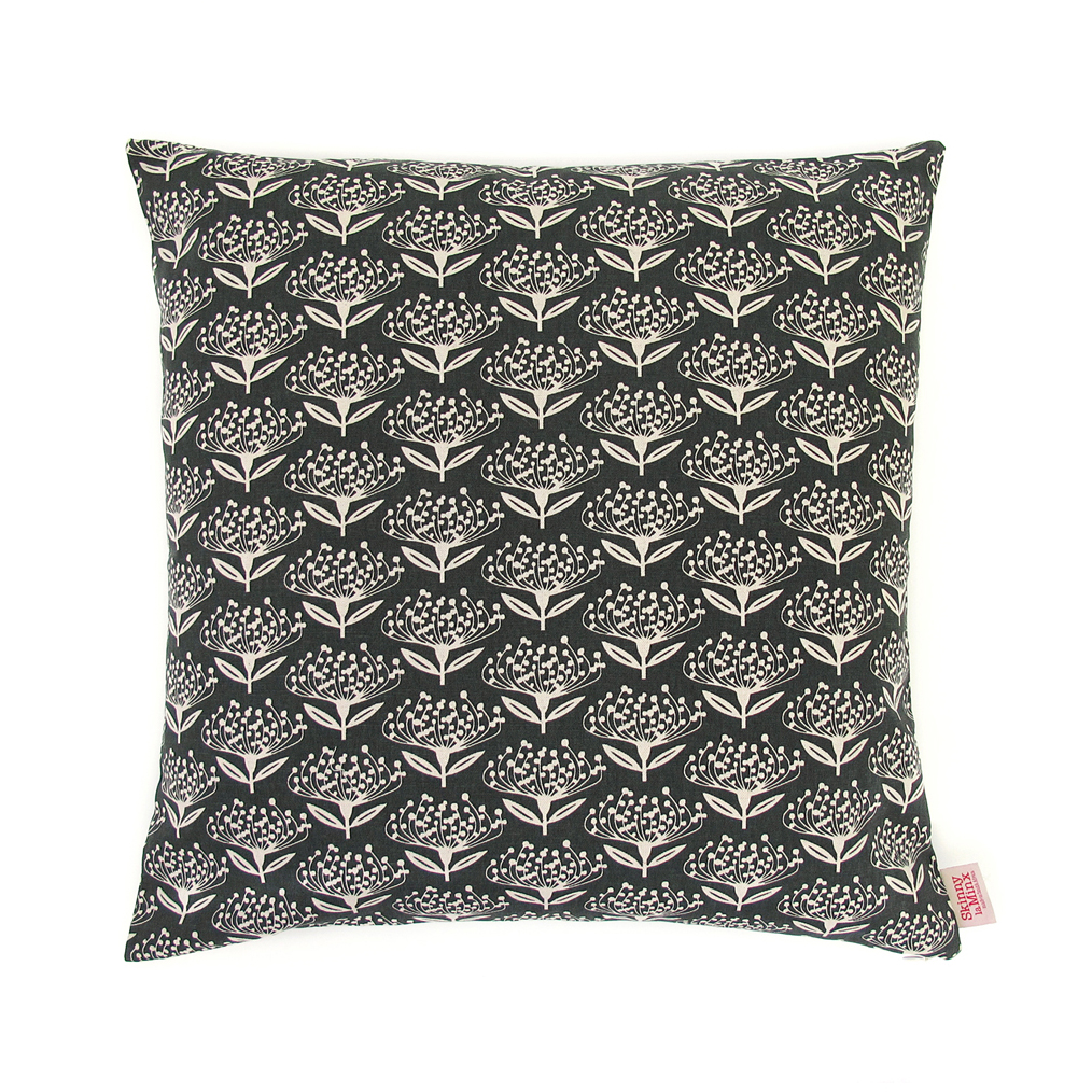 Skinny Laminx Cushion Cover Pincushion Charcoal