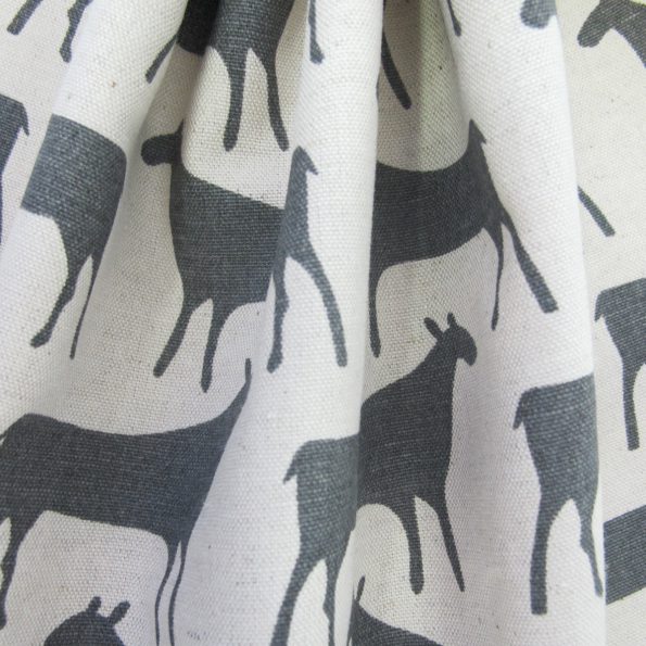 Skinny Laminx Fabric Herds Grey Styled