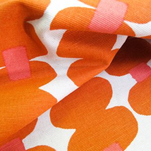 Skinny Laminx Fabric Oddjects Tangerine Styled