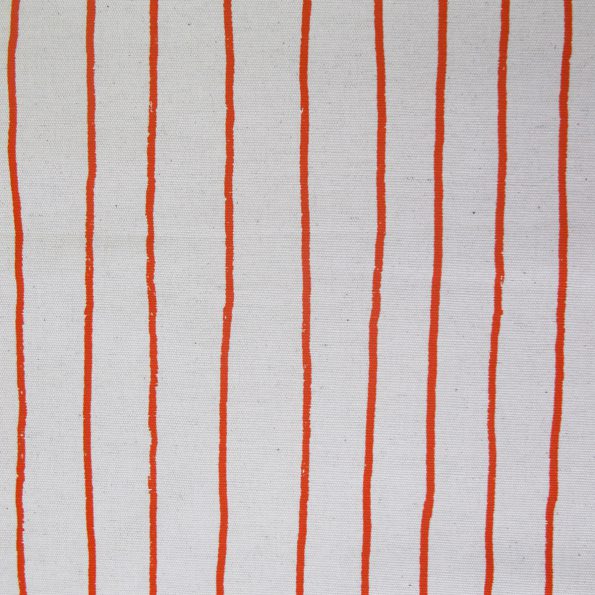 Skinny Laminx Fabric Simple Stripe Signal Red