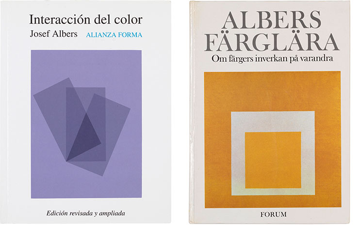 Albers book covers