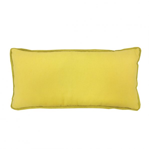 Skinny laMinx Colour Pop Pillow Oblong Lemon and Gold