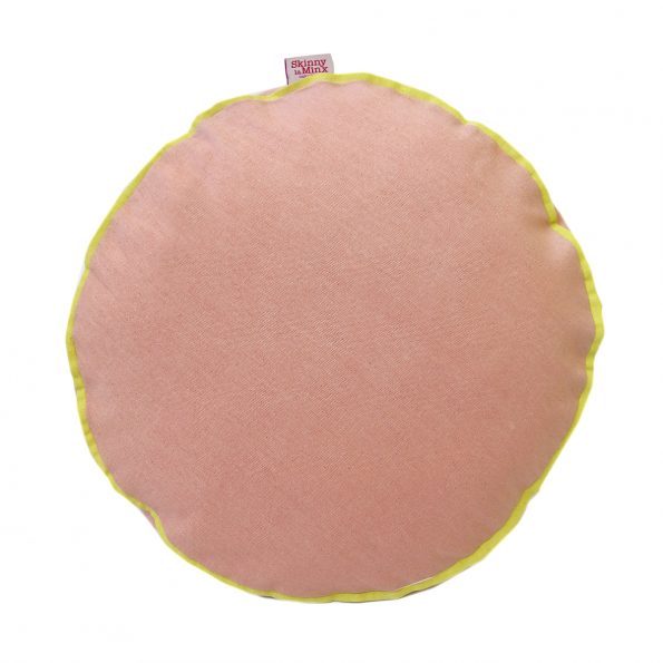 Skinny laMinx Colour Pop Pillows Round Shell Lemon