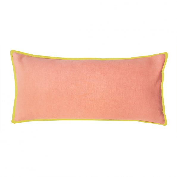 Skinny laMinx Colour Pop Pillow Oblong Shell and Lemon