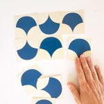 hand and tiles crop hand and tiles crop