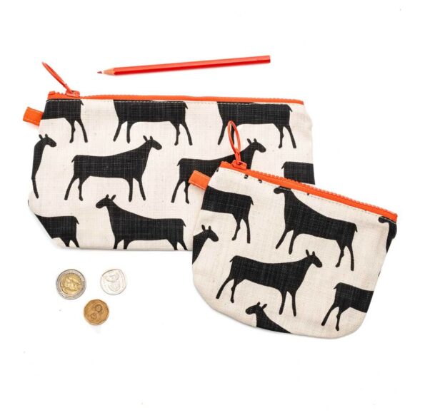 Zip Bags - Herds Hide Black
