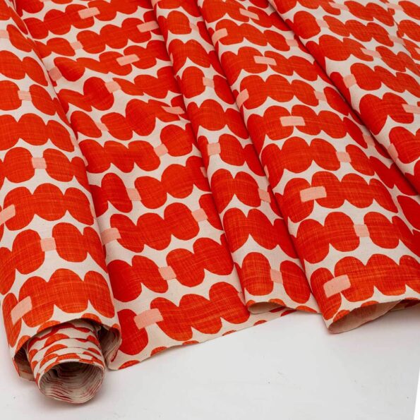 Fabric - Oddjects Persimmon - Image 4