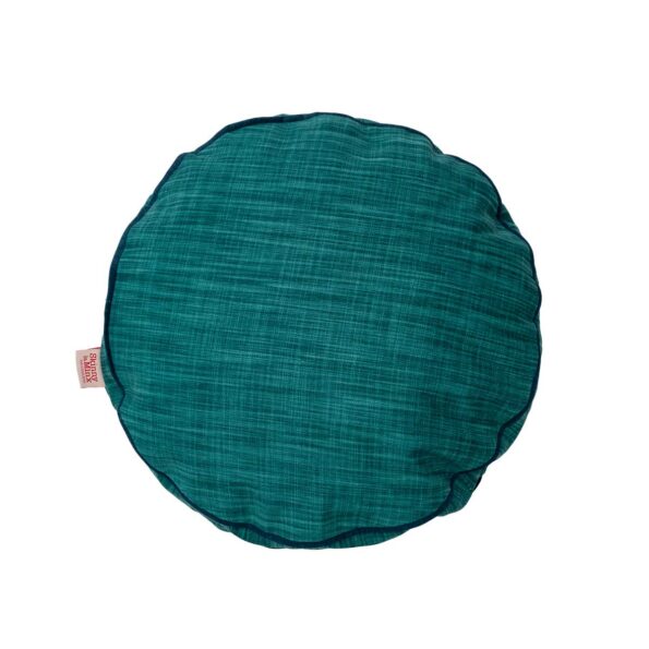 Round Cushion Cover - Colour Pop Teal