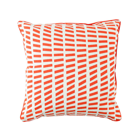 Cushion Cover Piped 60x60 - Shard Persimmon - Image 4