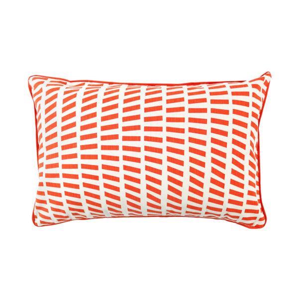 Cushion Cover Piped 40x60 - Shard Persimmon