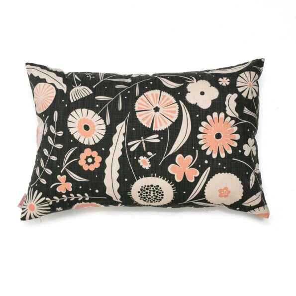 Cushion Cover - Flourish Charcoal - Image 4