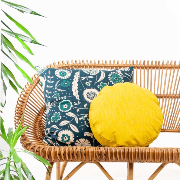 Cushion Cover - Flourish Midnight - Image 2