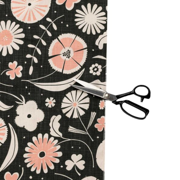 Fabric - Flourish Charcoal - Image 5