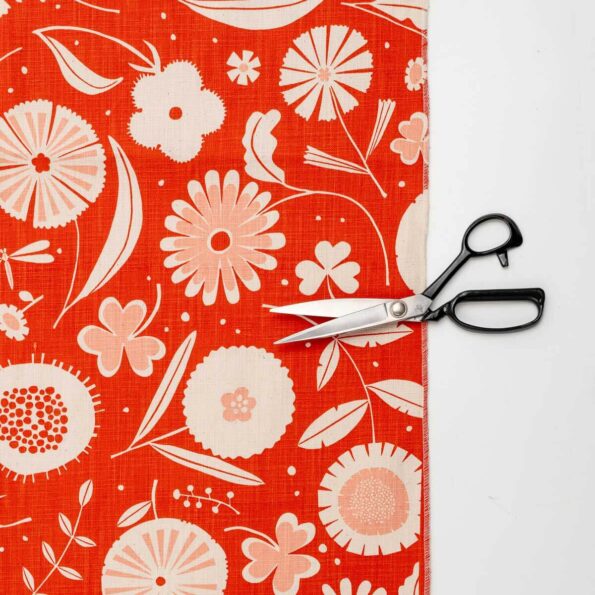 Fabric - Flourish Poppy - Image 5