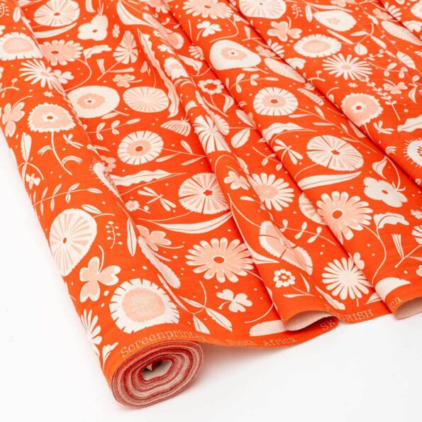 Fabric - Flourish Poppy - Image 3