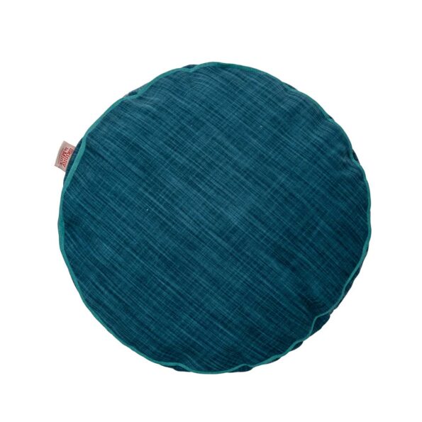Round Cushion Cover - Colour Pop Petrol
