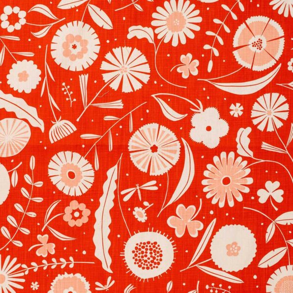 Cushion Cover - Flourish Poppy - Image 5