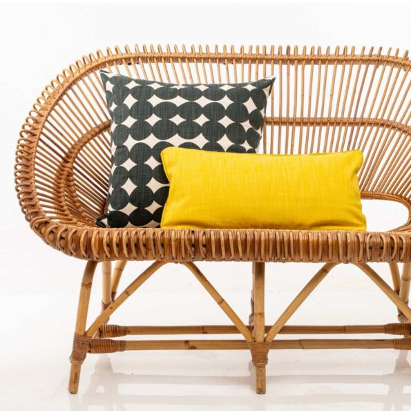 Oblong Cushion Cover - Colour Pop Lemon - Image 2