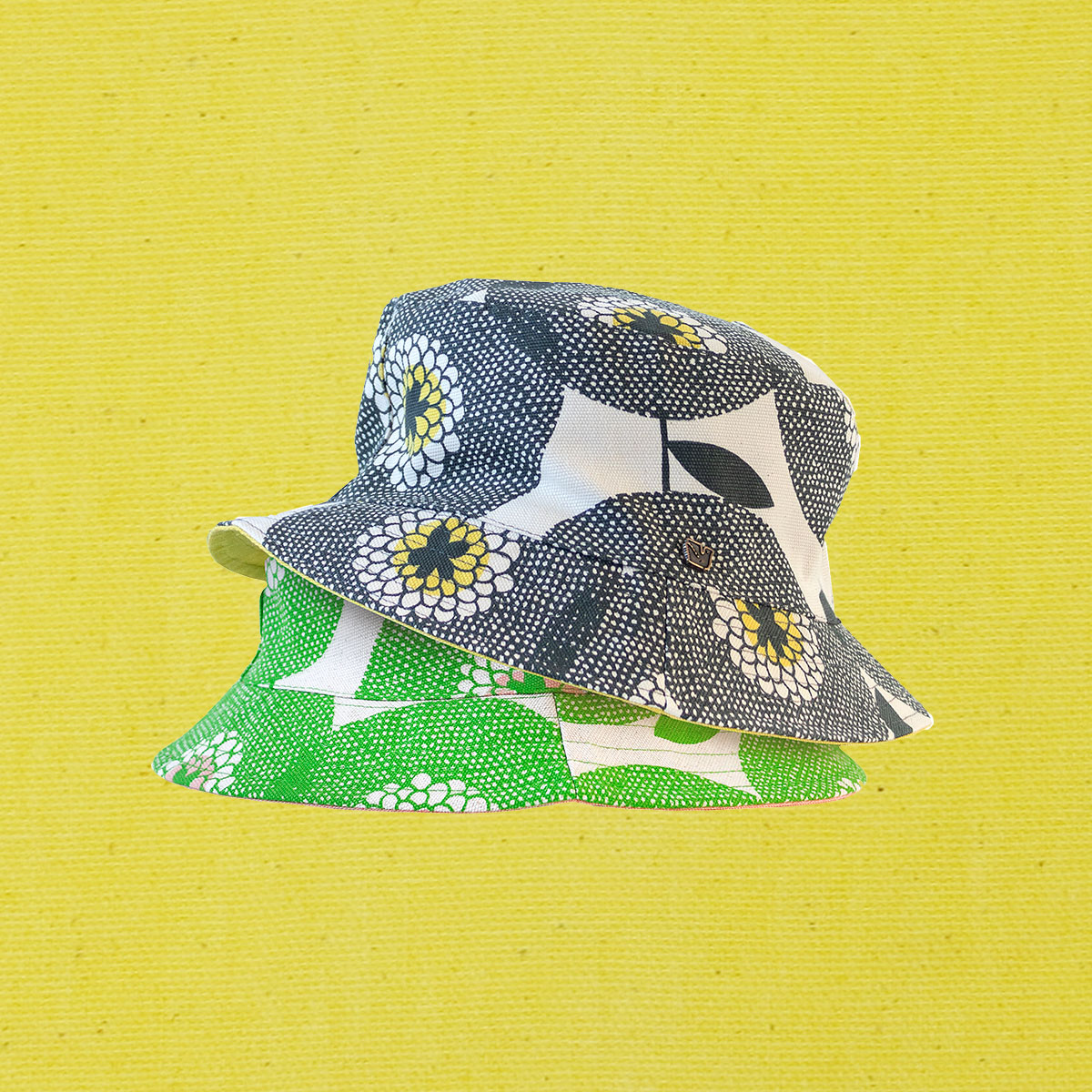 Sunhat - Flower Fields Penny Black Large - Image 3