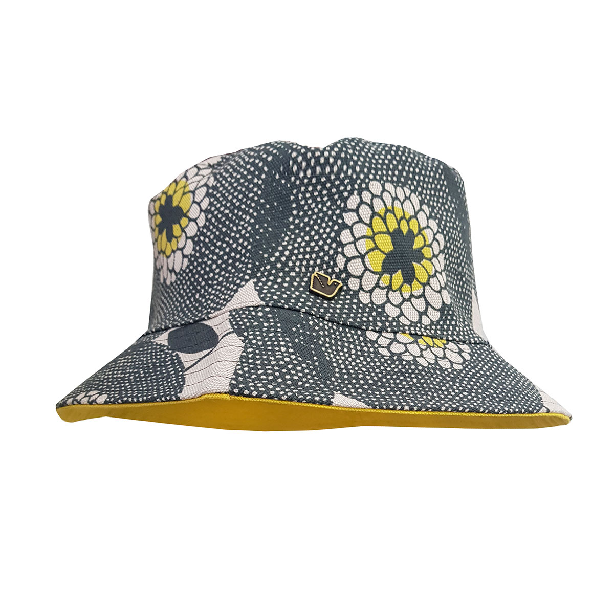 Sunhat - Flower Fields Penny Black Large